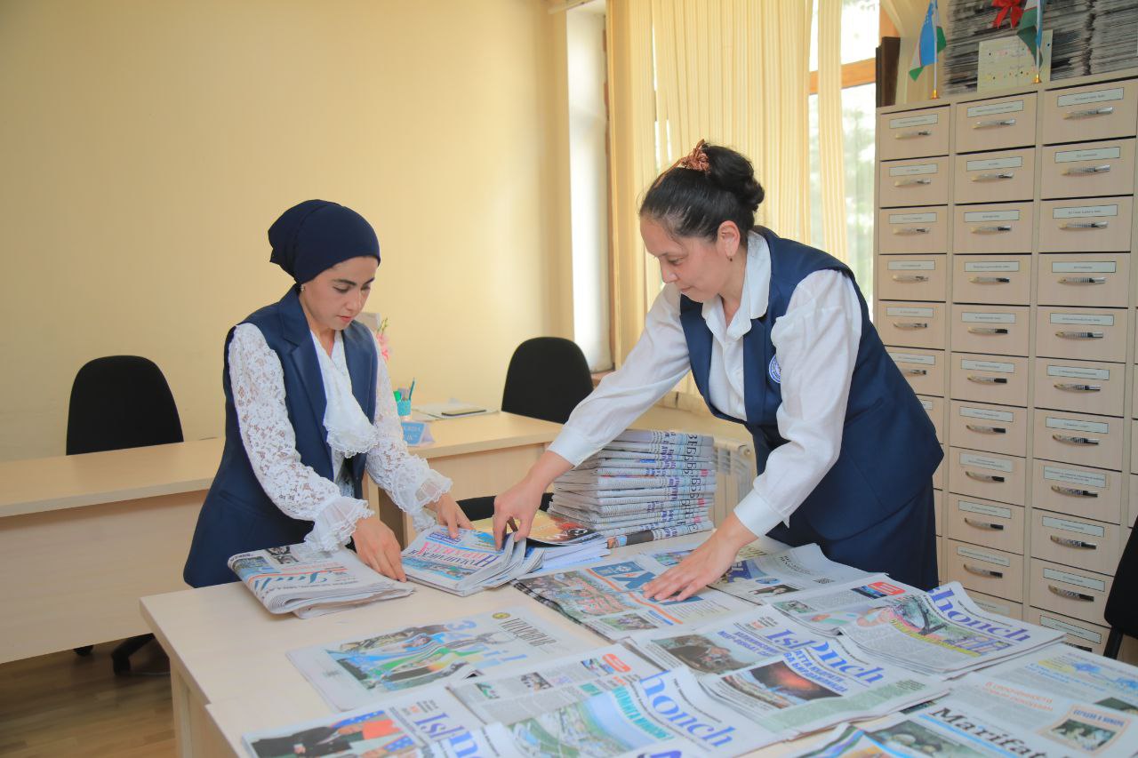 Namangan davlat pedagogika instituti Axborot-resurs markazi – yangi o‘quv yiliga shay!