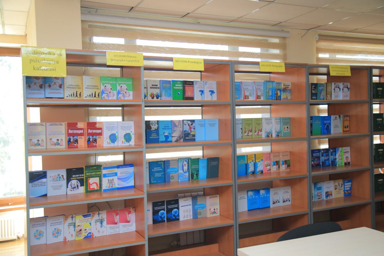 Namangan davlat pedagogika instituti Axborot-resurs markazi – yangi o‘quv yiliga shay!