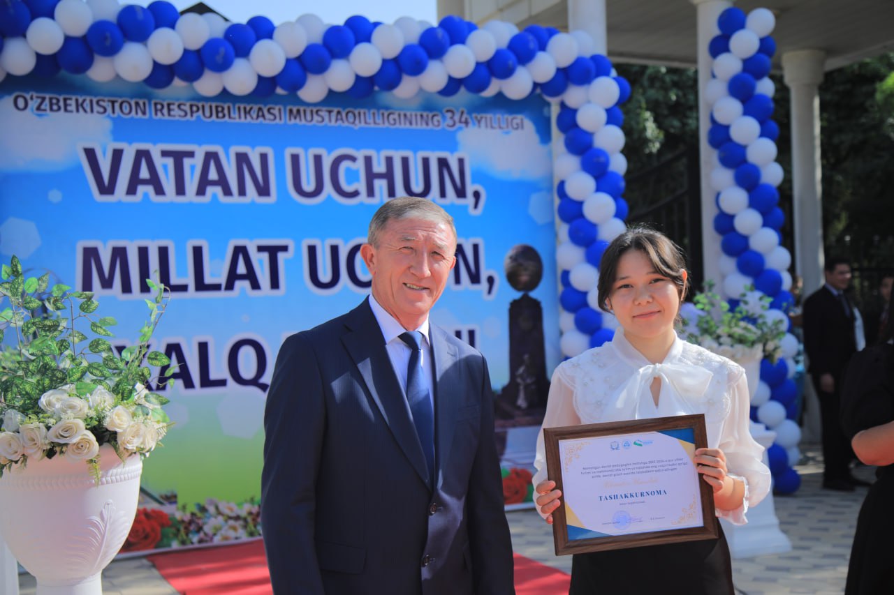 NAMANGAN DAVLAT PEDAGOGIKA INSTITUTIDA YANGI O'QUV YILI BOSHLANDI!