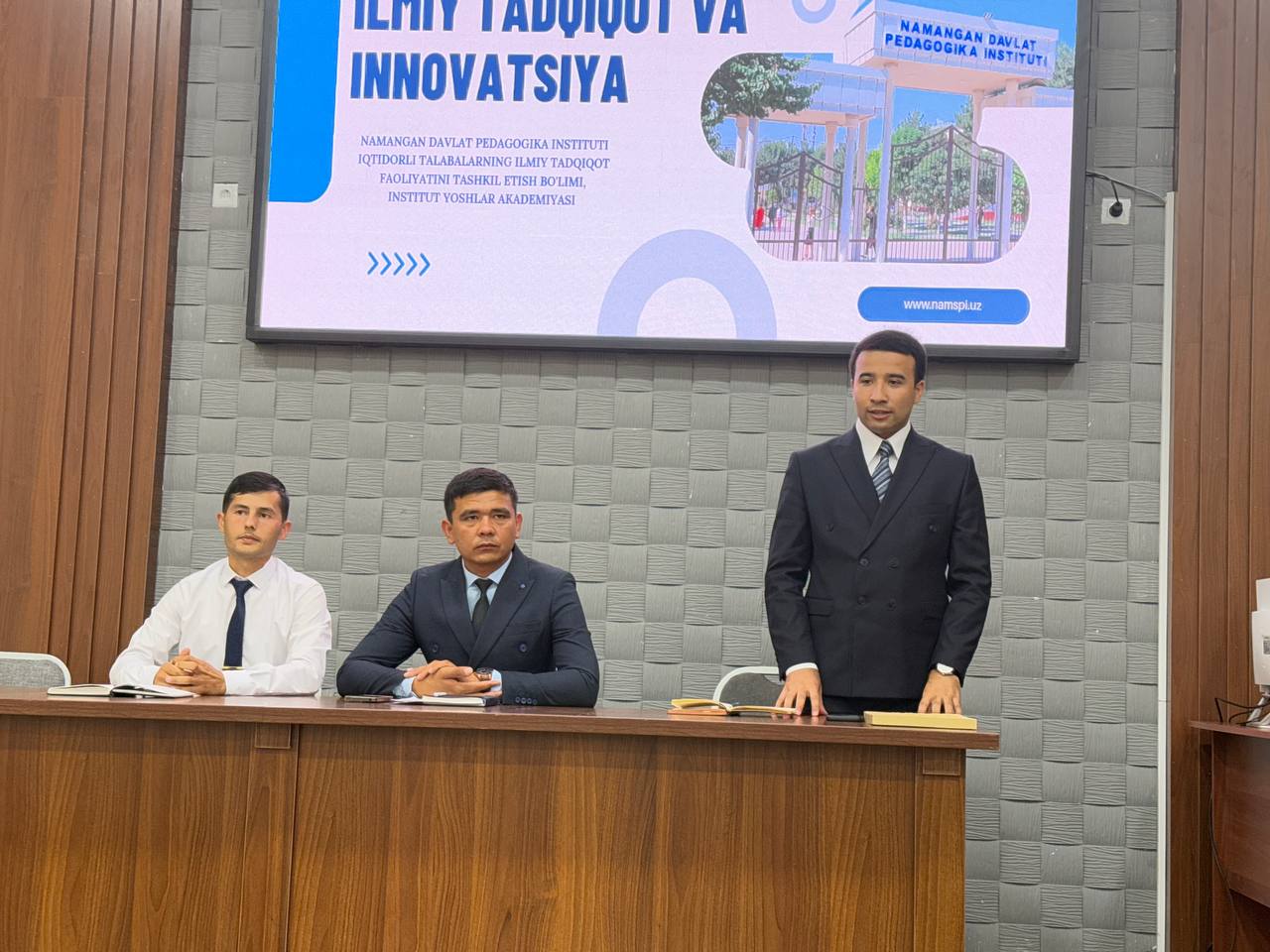 "Ilmiy tadqiqot va innovatsiya"mavzusida seminar-trening tashkil etildi.