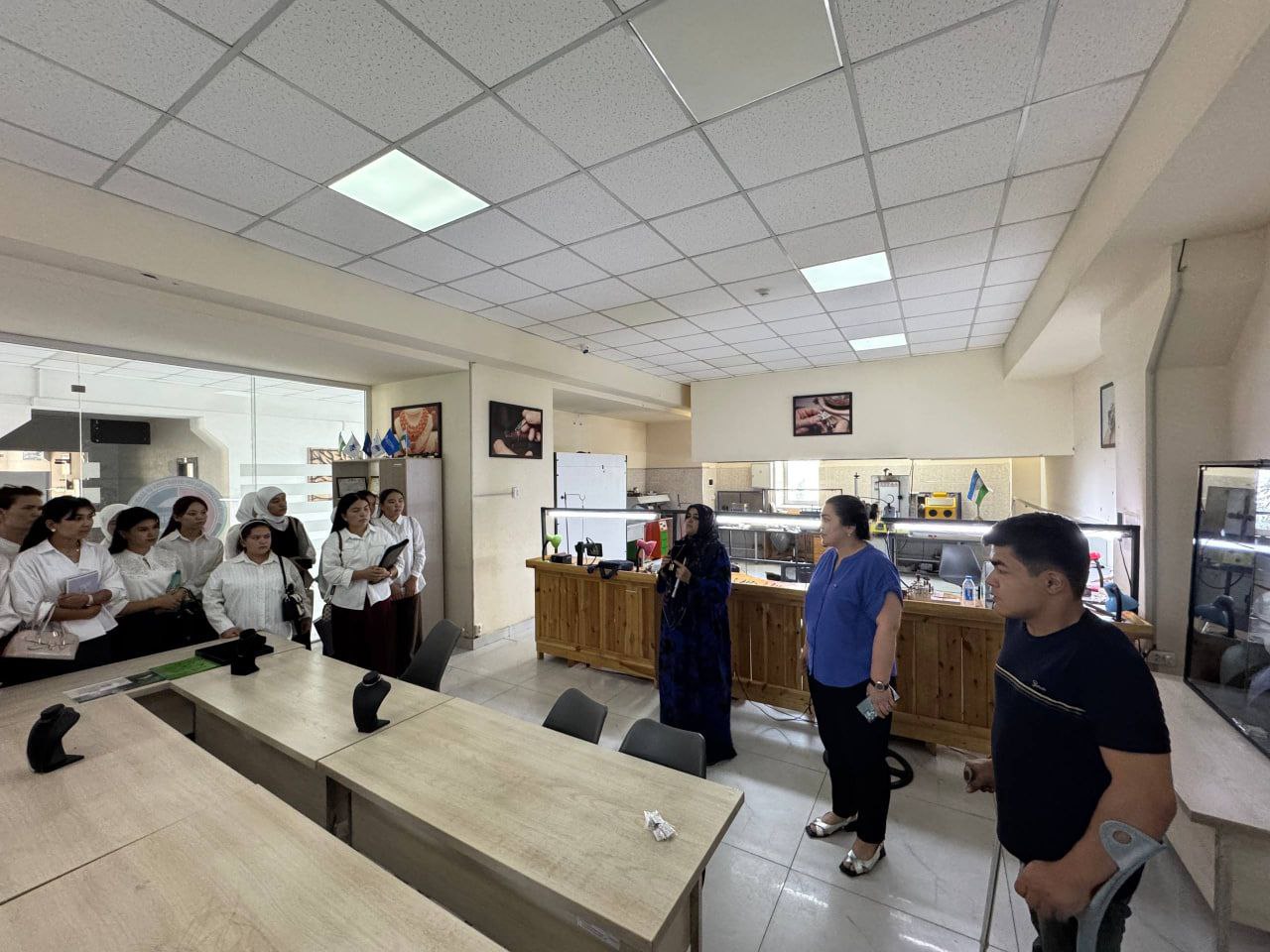 Namangan davlat pedagogika instituti talabalari Kasbiy ko‘nikmalar markazida!