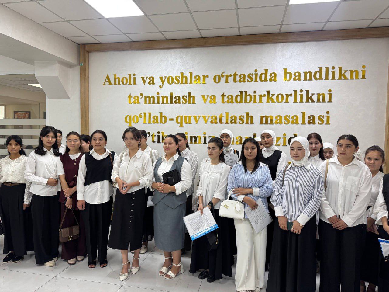 Namangan davlat pedagogika instituti talabalari Kasbiy ko‘nikmalar markazida!