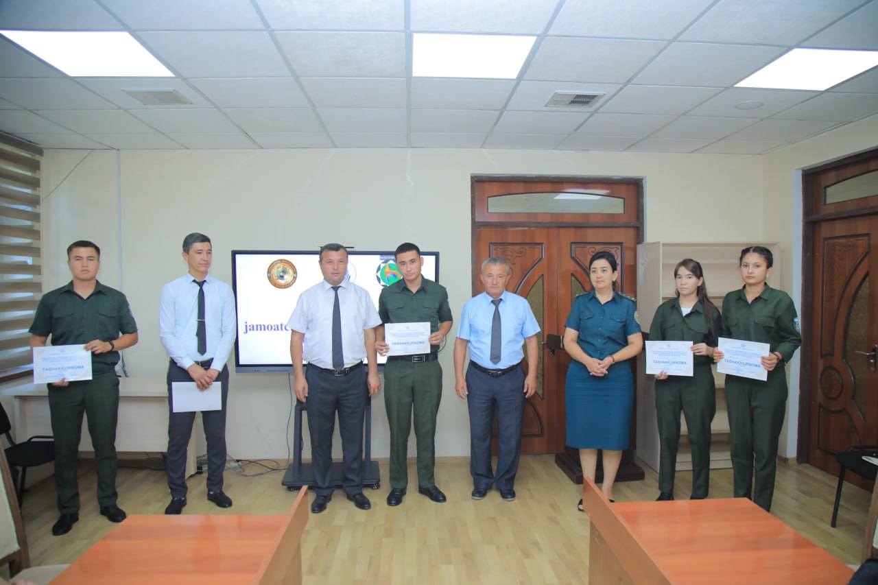 “Qalqon” jamoatchilik guruhi a’zolari bilan ochiq muloqot o‘tkazildi