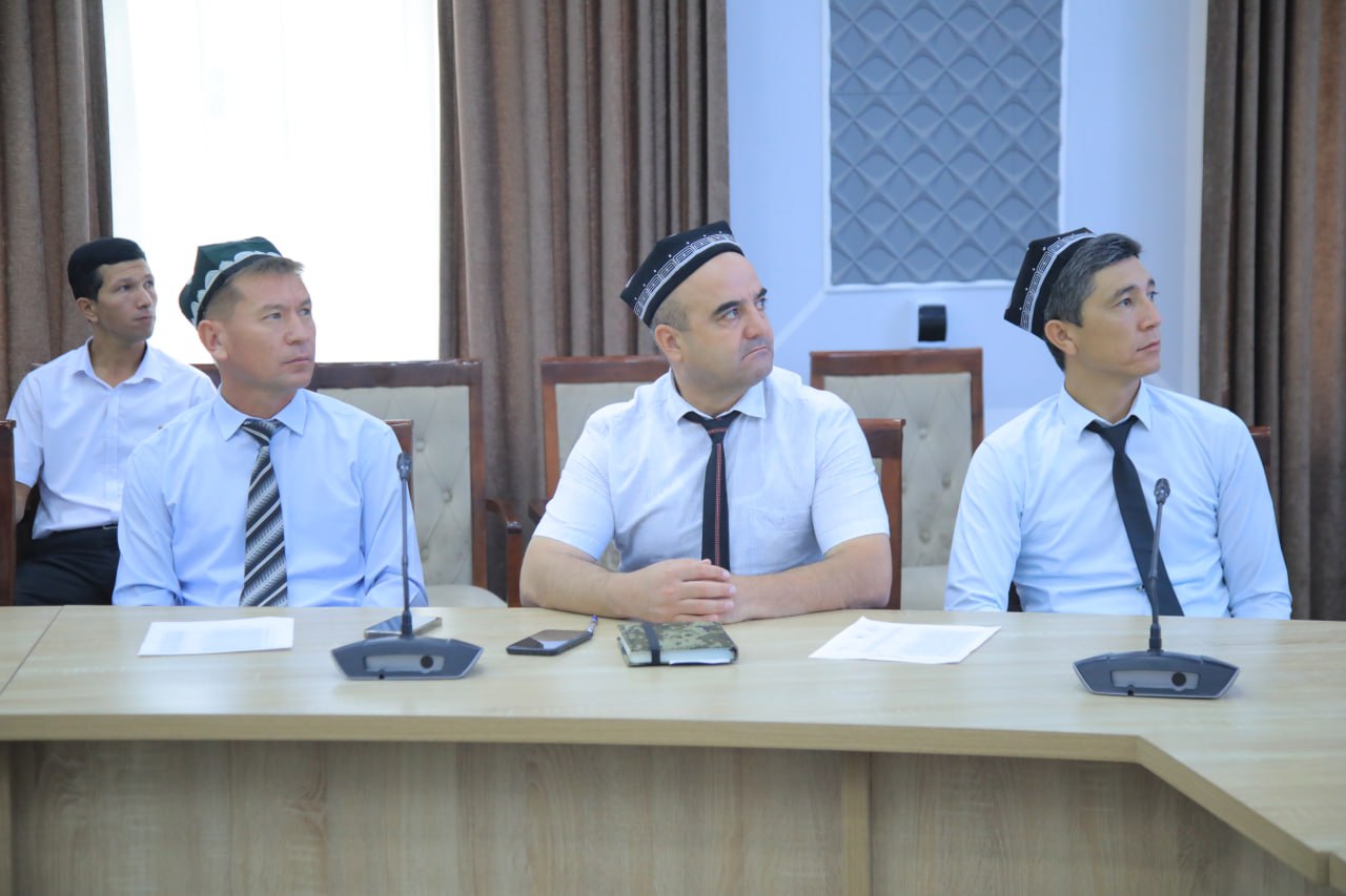 NamDPI rahbar va xodimlari hamda professor-oʻqituvchilari navbatdagi "Siyosiy-ma’rifat soati"da ishtirok etdi.