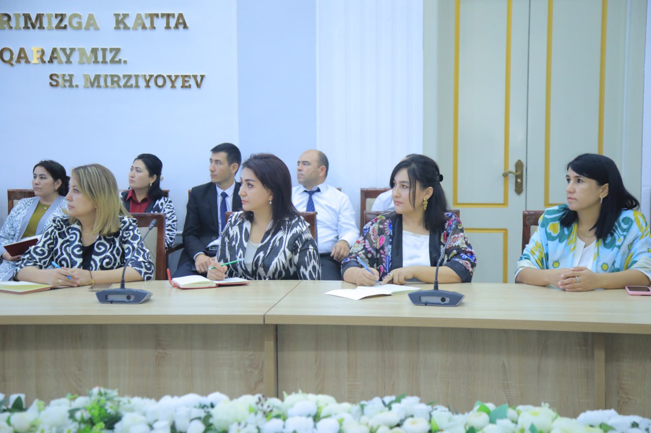 NamDPI rahbar va xodimlari hamda professor-oʻqituvchilari navbatdagi "Siyosiy-ma’rifat soati"da ishtirok etdi.