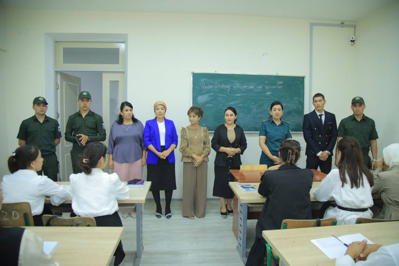 Talabalar o‘rtasida profilaktik suhbat tashkil etildi