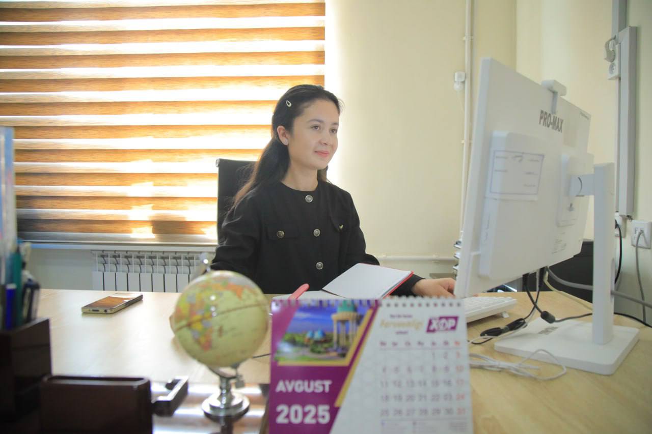 TALABALIKDAN RAHBARLIK SARI: SARVINOZ MAMADALIYEVA DEKANLIK LAVOZIMIDA!