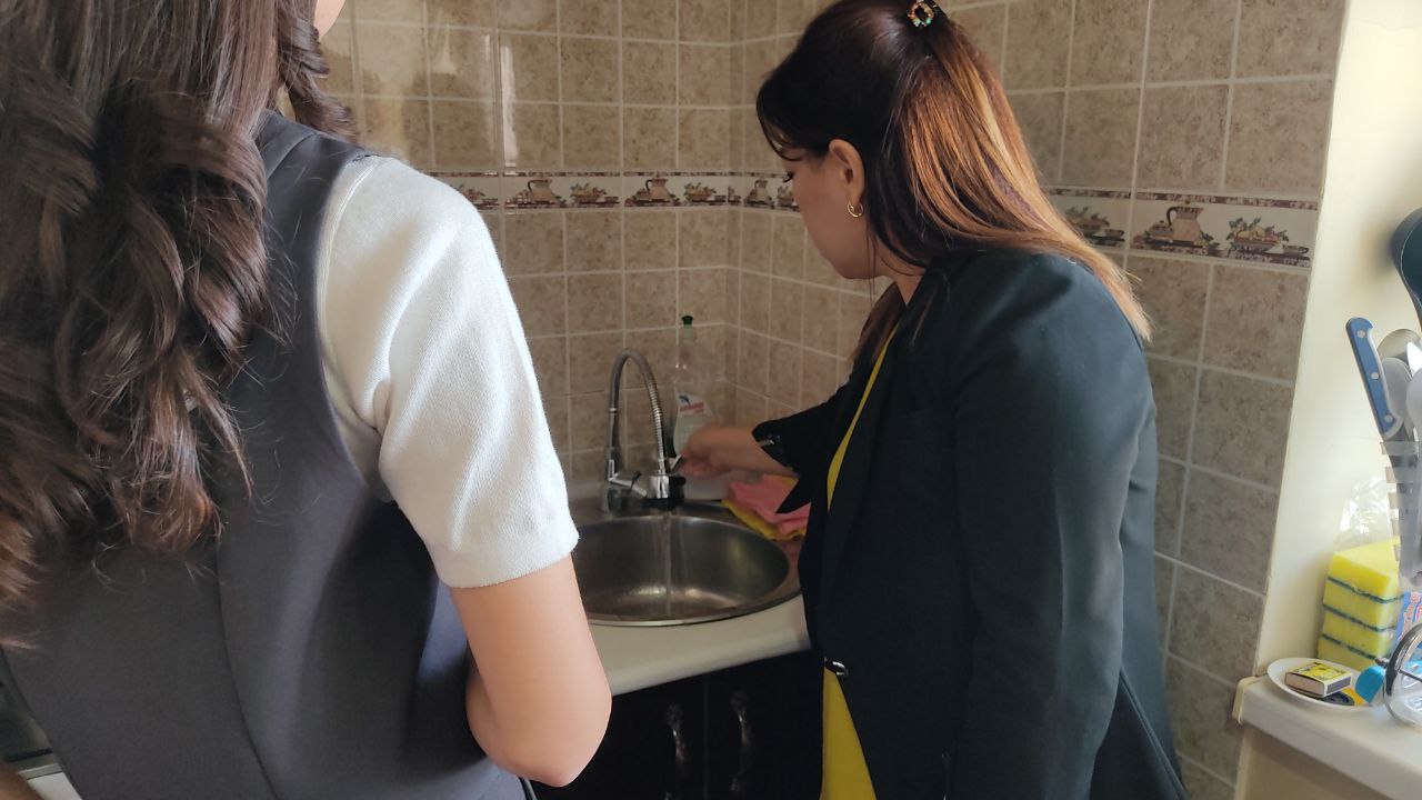 Talaba qizlarning yashash sharoitlari o‘rganildi