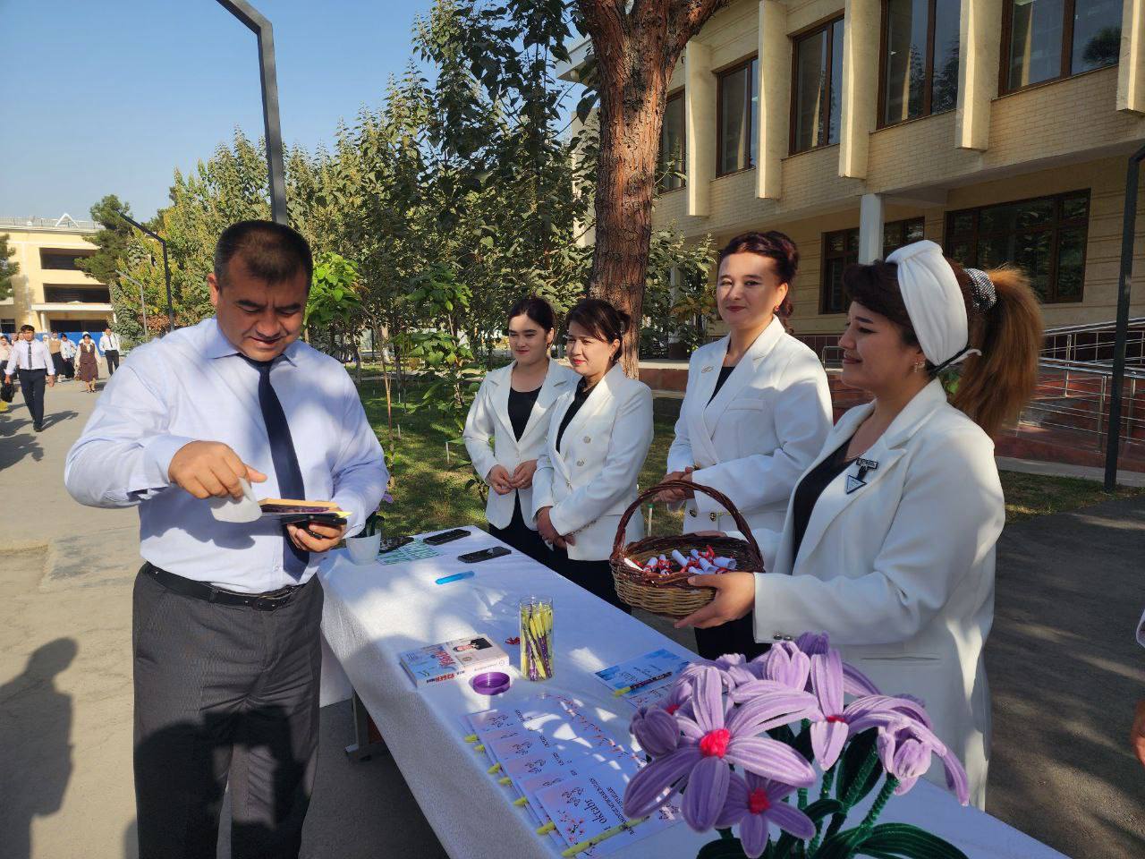 “Ustozlarga ehtirom”