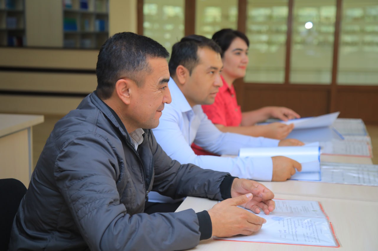 "Rektor stipendiyasi" tanlovi uchun talabgorlarning hujjatlar yig'ma jildi ko'rib chiqildi.