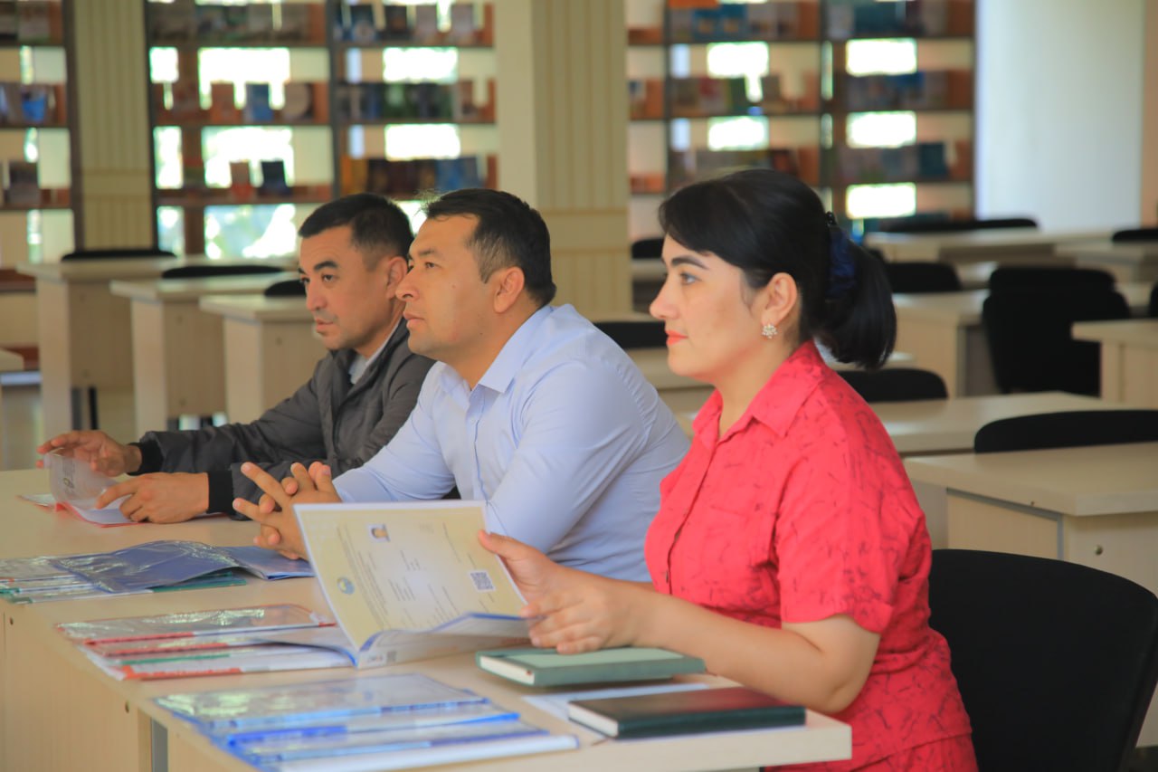 "Rektor stipendiyasi" tanlovi uchun talabgorlarning hujjatlar yig'ma jildi ko'rib chiqildi.