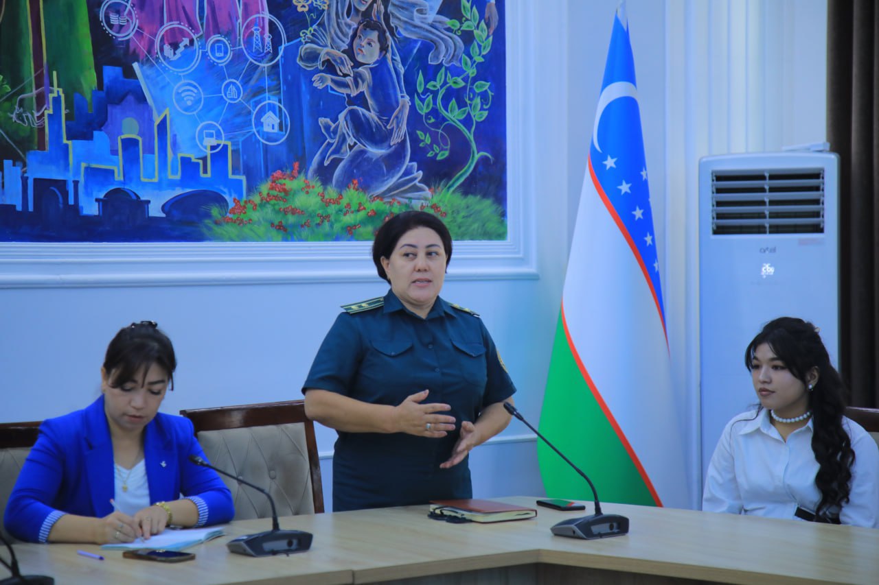 "Talabalar xavfsizligi kuni" doirasida davra suhbati o'tkazildi