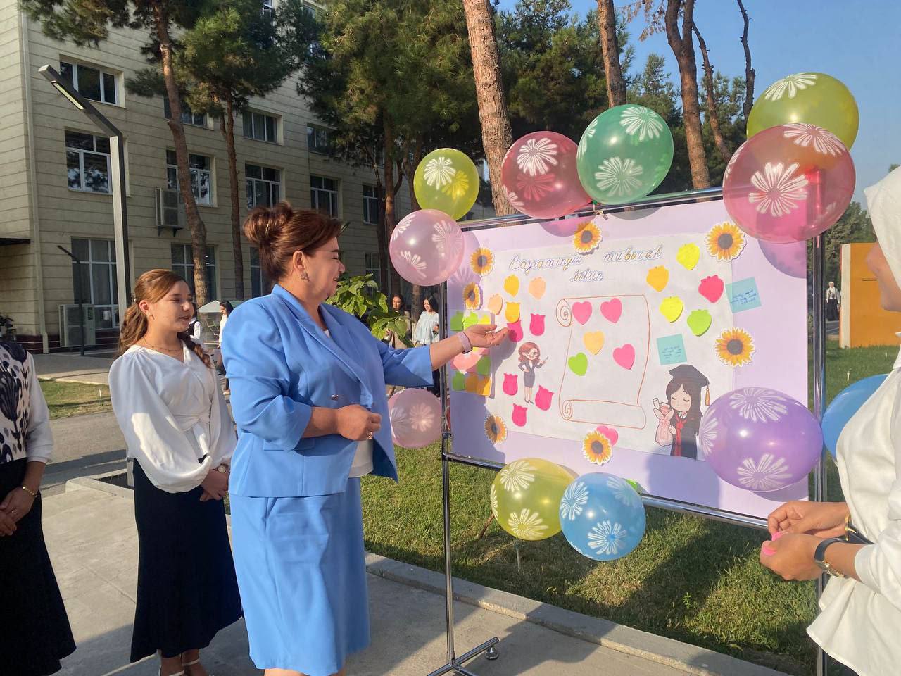 “Ustoz hayot bogʻboni”