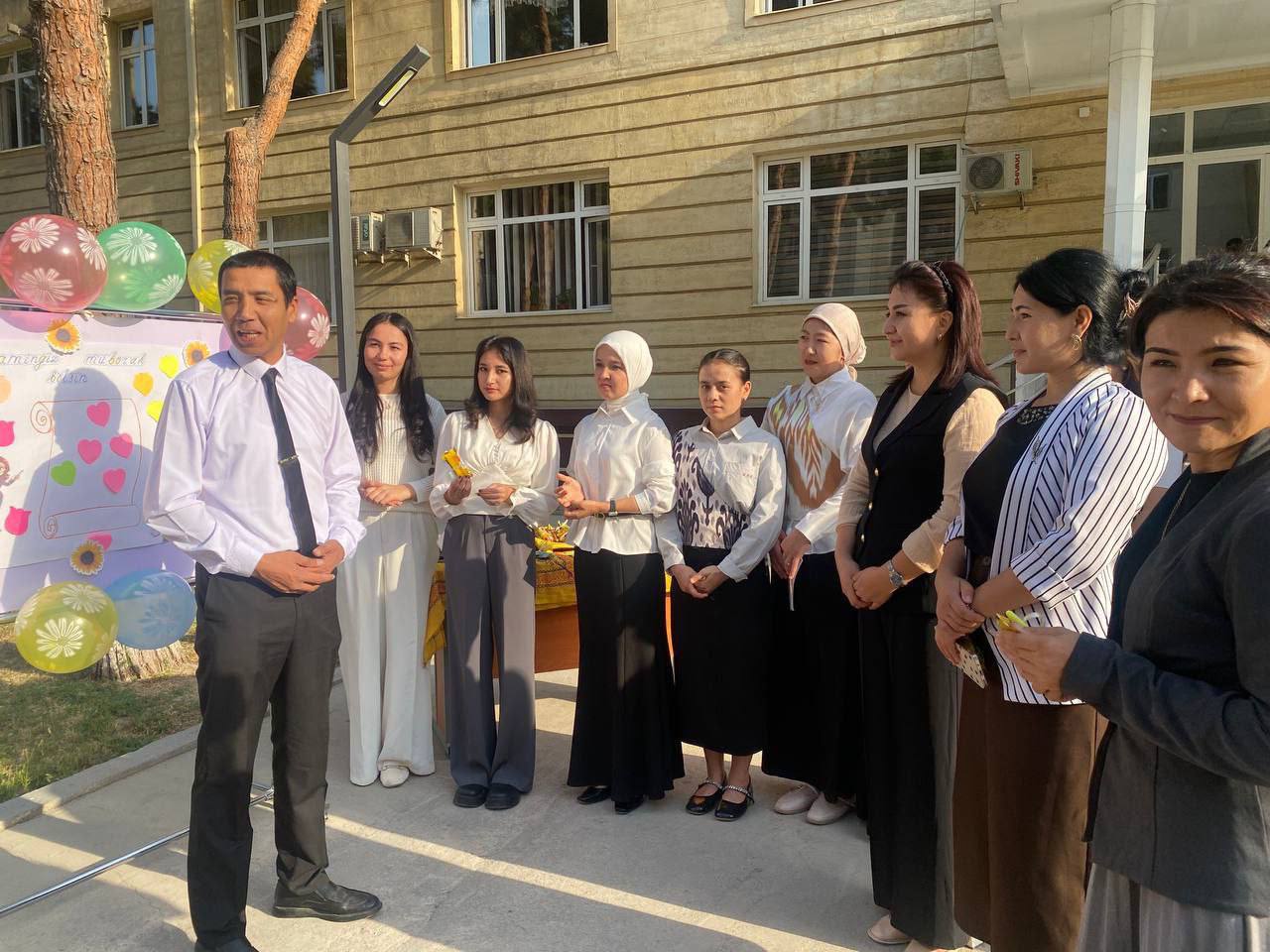 “Ustoz hayot bogʻboni”