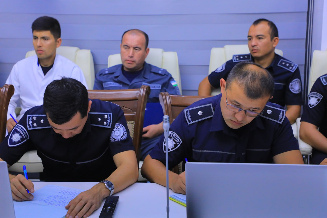 QO‘RIQLASH BOSHQARMASIDA NAVBATDAGI MA’NAVIYAT VA AXBOROT SOATI O‘TKAZILDI