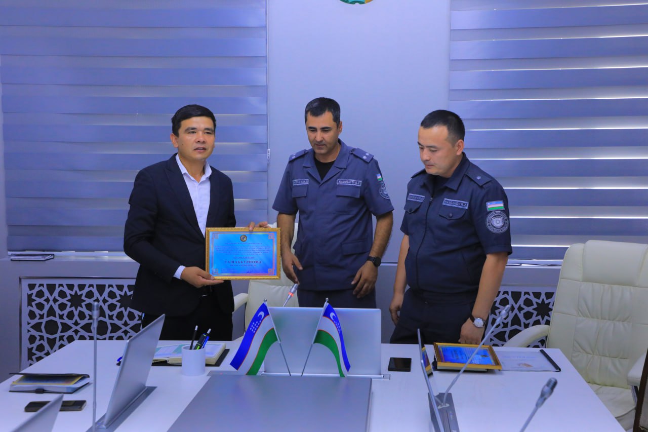 QO‘RIQLASH BOSHQARMASIDA NAVBATDAGI MA’NAVIYAT VA AXBOROT SOATI O‘TKAZILDI