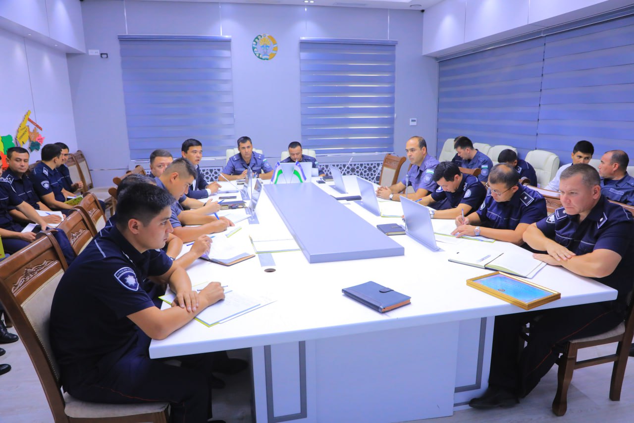 QO‘RIQLASH BOSHQARMASIDA NAVBATDAGI MA’NAVIYAT VA AXBOROT SOATI O‘TKAZILDI