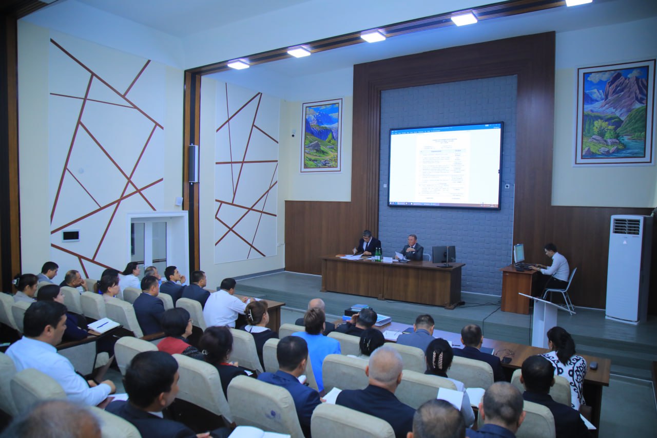Namangan davlat pedagogika institutida navbatdagi Kengash yig‘ilishi bo‘lib o‘tdi