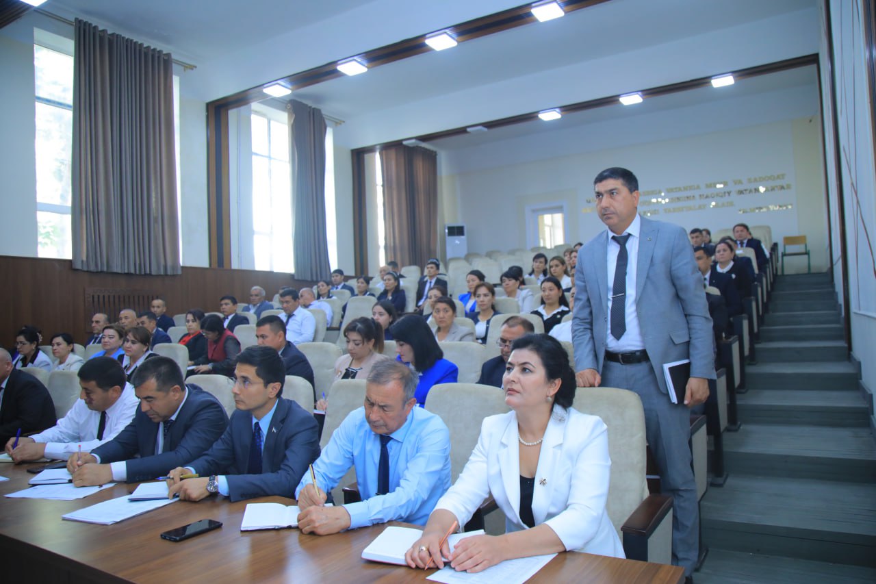 Namangan davlat pedagogika institutida navbatdagi Kengash yig‘ilishi bo‘lib o‘tdi