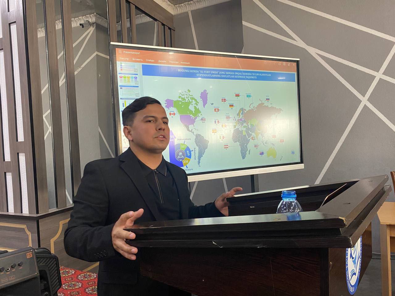 NamDPI bitiruvchisi xalqaro minbarda!