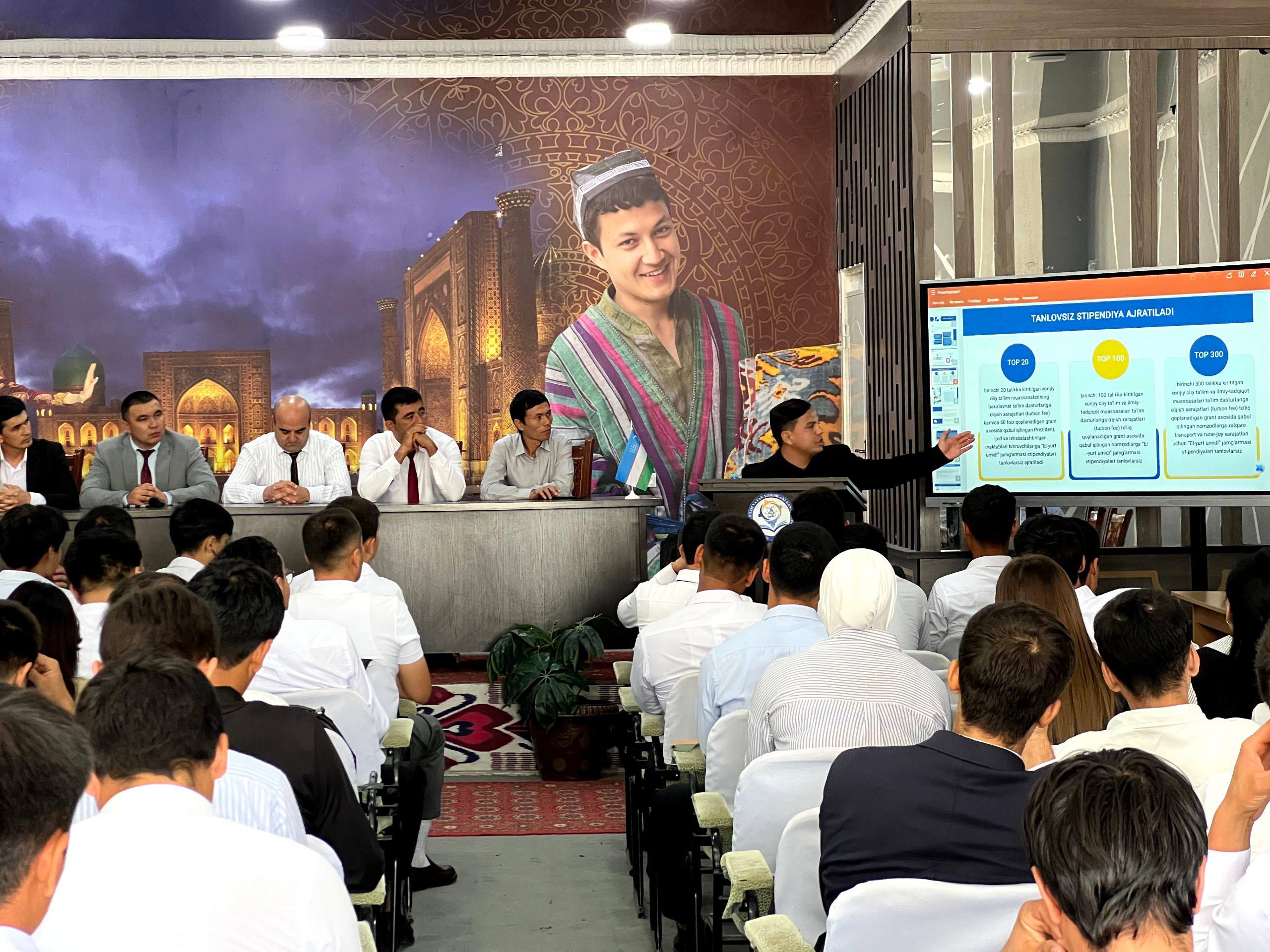 NamDPI bitiruvchisi xalqaro minbarda!