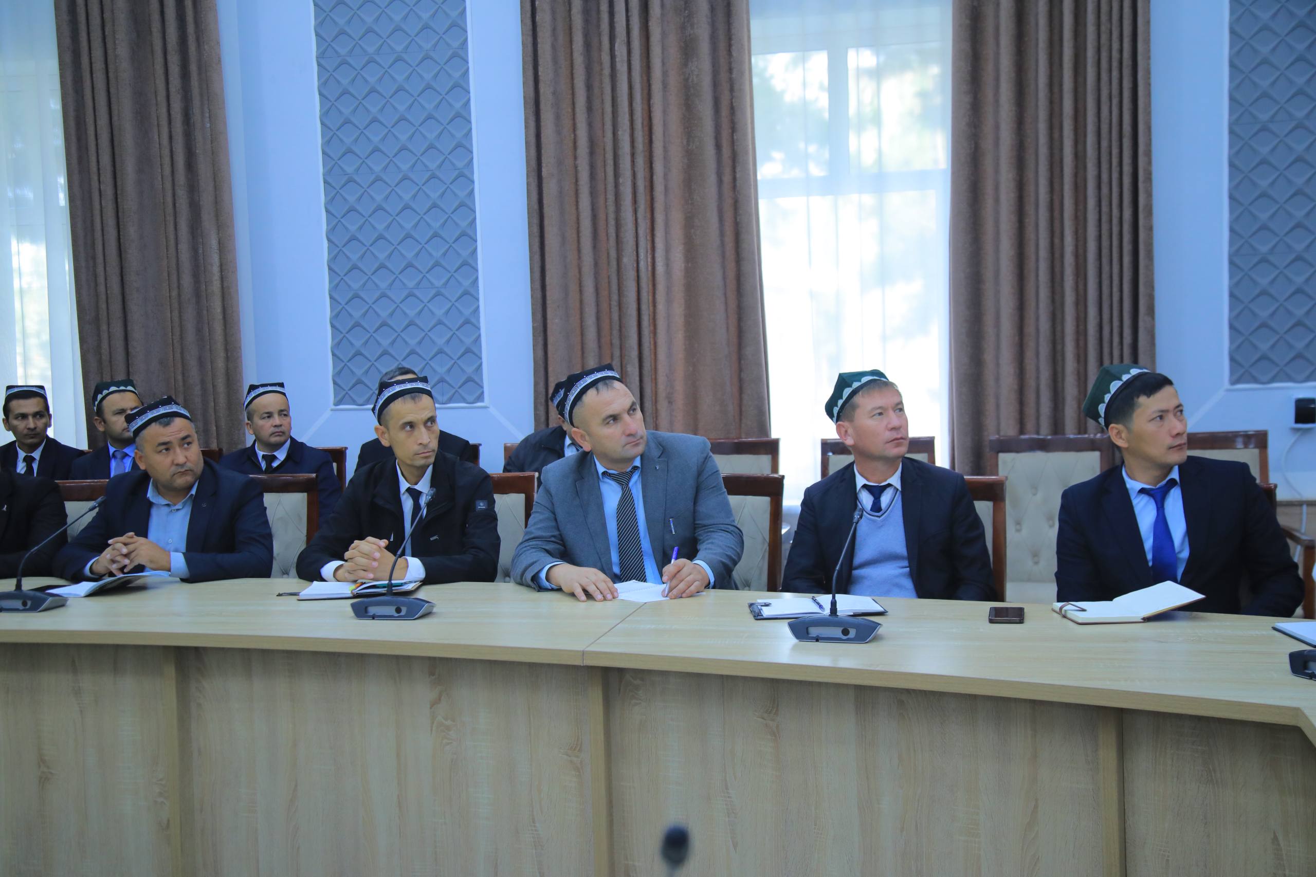 NamDPI rahbar va xodimlari hamda professor-oʻqituvchilari navbatdagi "Siyosiy-ma’rifat soati"da ishtirok etdi.