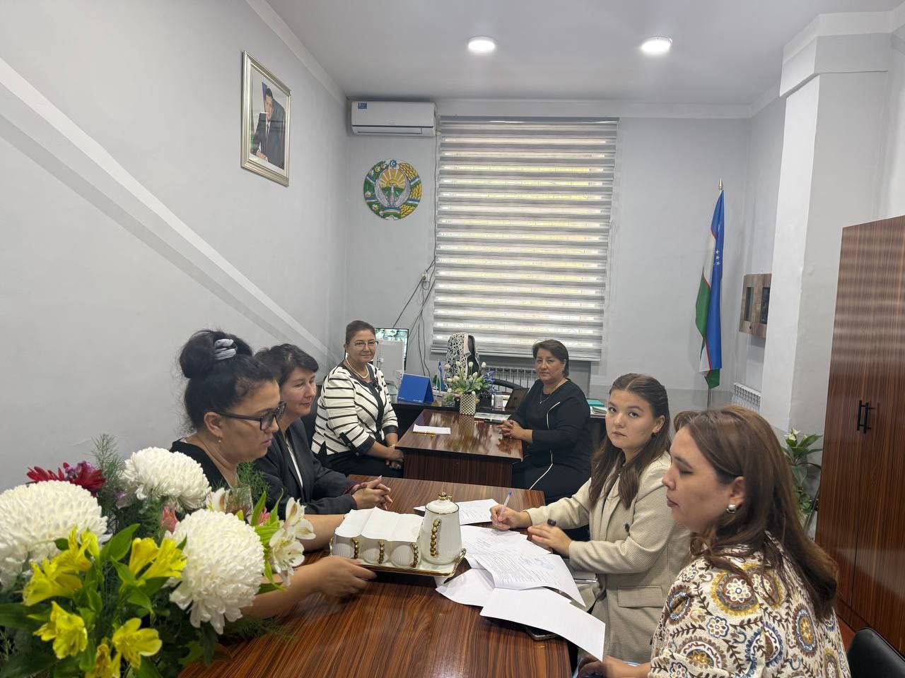 NamDPI filologiya kafedrasi professor-o‘qituvchilari maktablarda amaliyot jarayonlarini o‘rgandilar