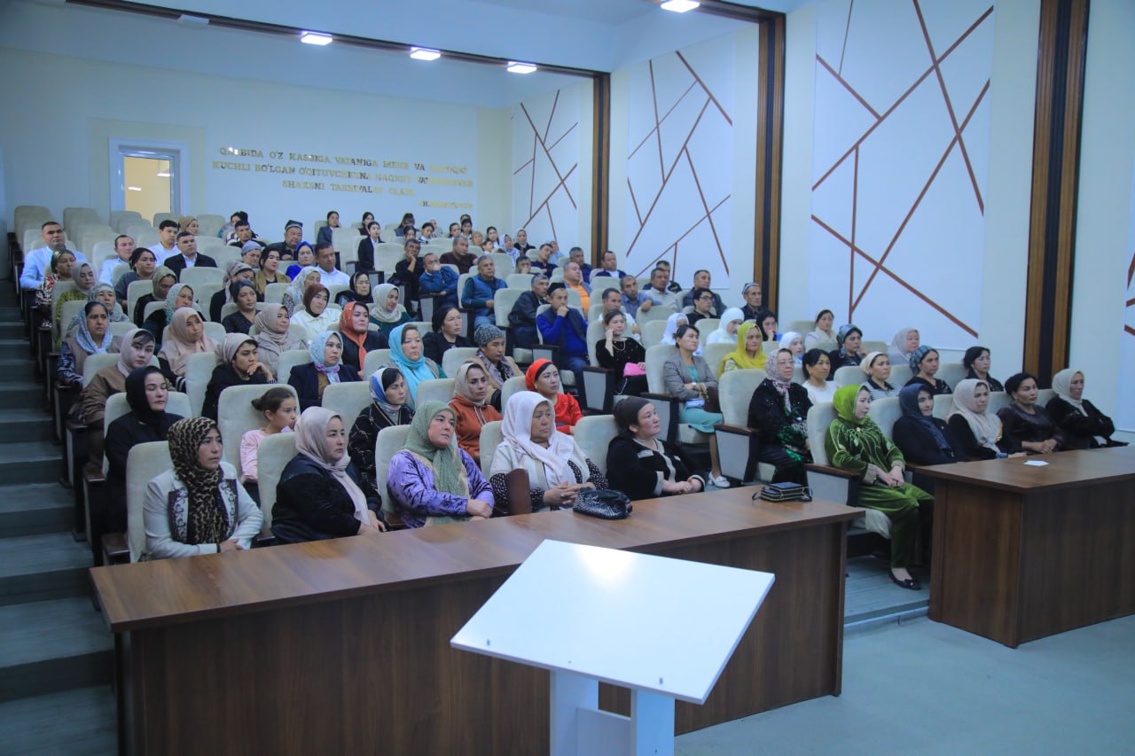 Ota-onalar bilan uchrashuv