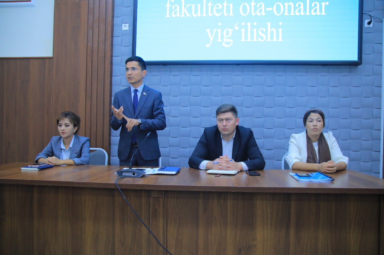 Ota-onalar bilan uchrashuv