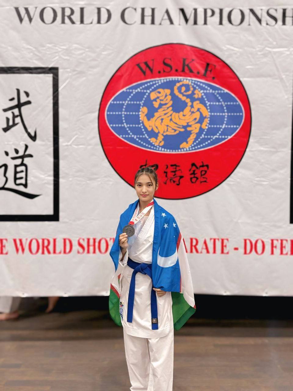 NAMDPI TALABASI JAHON ARENASIDA MUNOSIB ISHTIROK ETDI