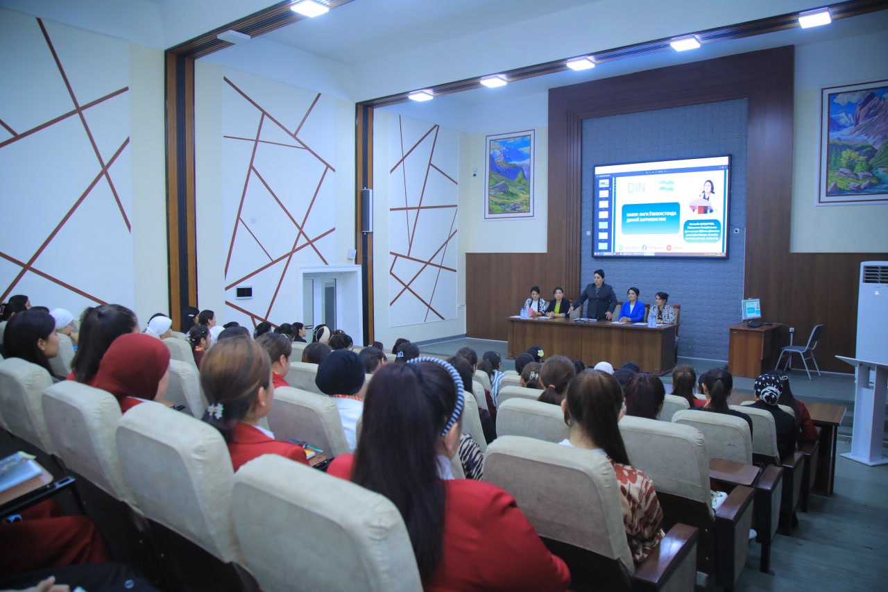 NamDPIda “Jaholatga qarshi – maʼrifat” mavzusida targ‘ibot tadbiri o‘tkazildi