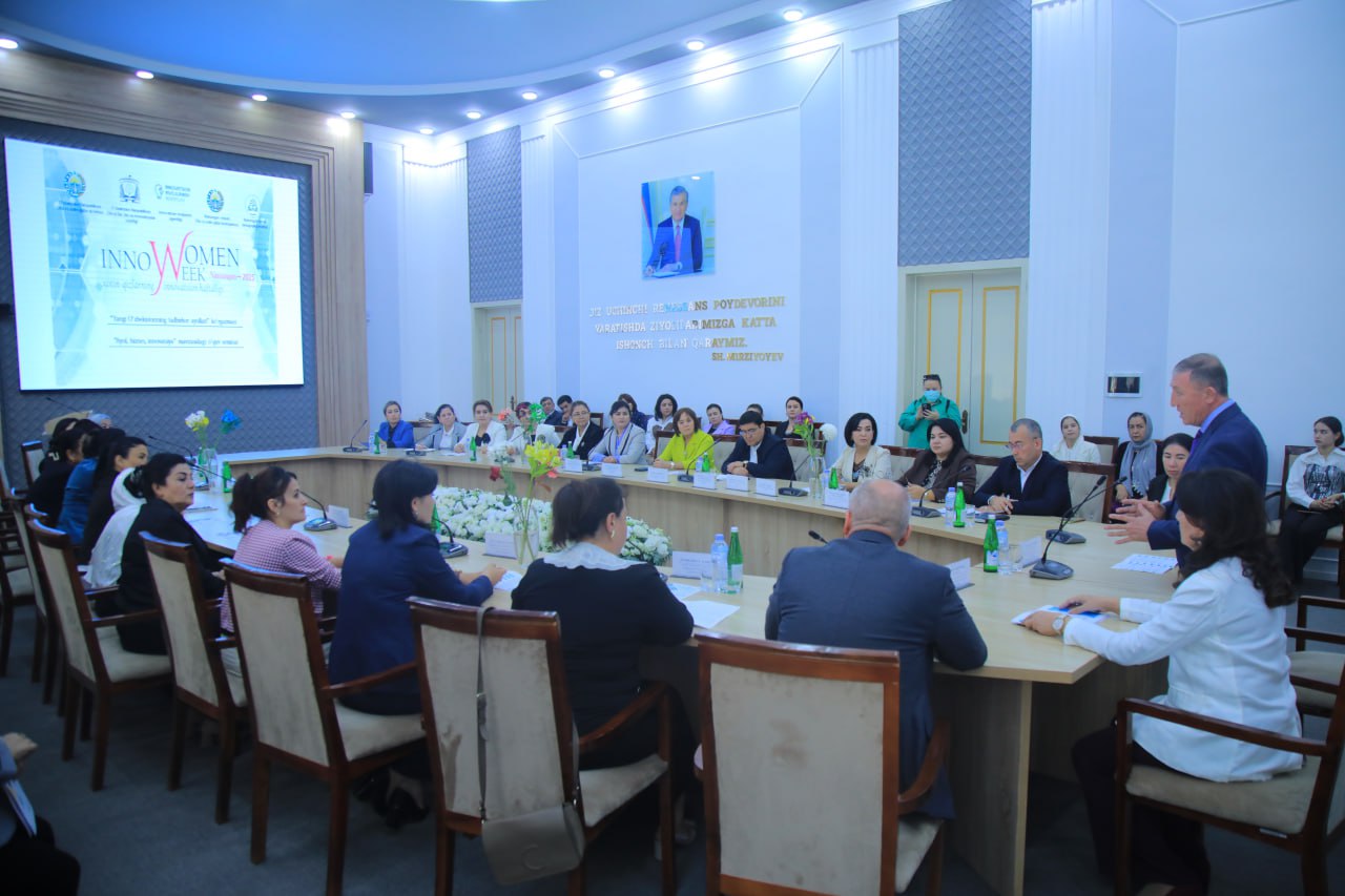 INNOWOMEN WEEK – 2025 doirasidagi forum o‘quv-seminari bilan davom etdi