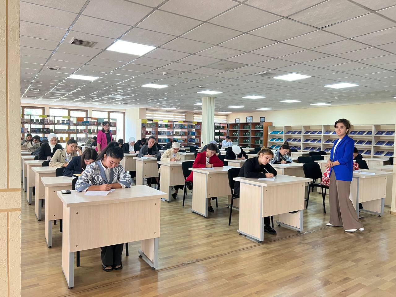 Namangan davlat pedagogika instituti talabalari o’rtasida nutqiy qobiliyatni rivojlantirish, shaxsiy fikr, erkin tuzilmalarni ifodalash, tahliliy va hissiy uslubni aniqlash maqsadida esselar tanlovi oʼtkazildi.