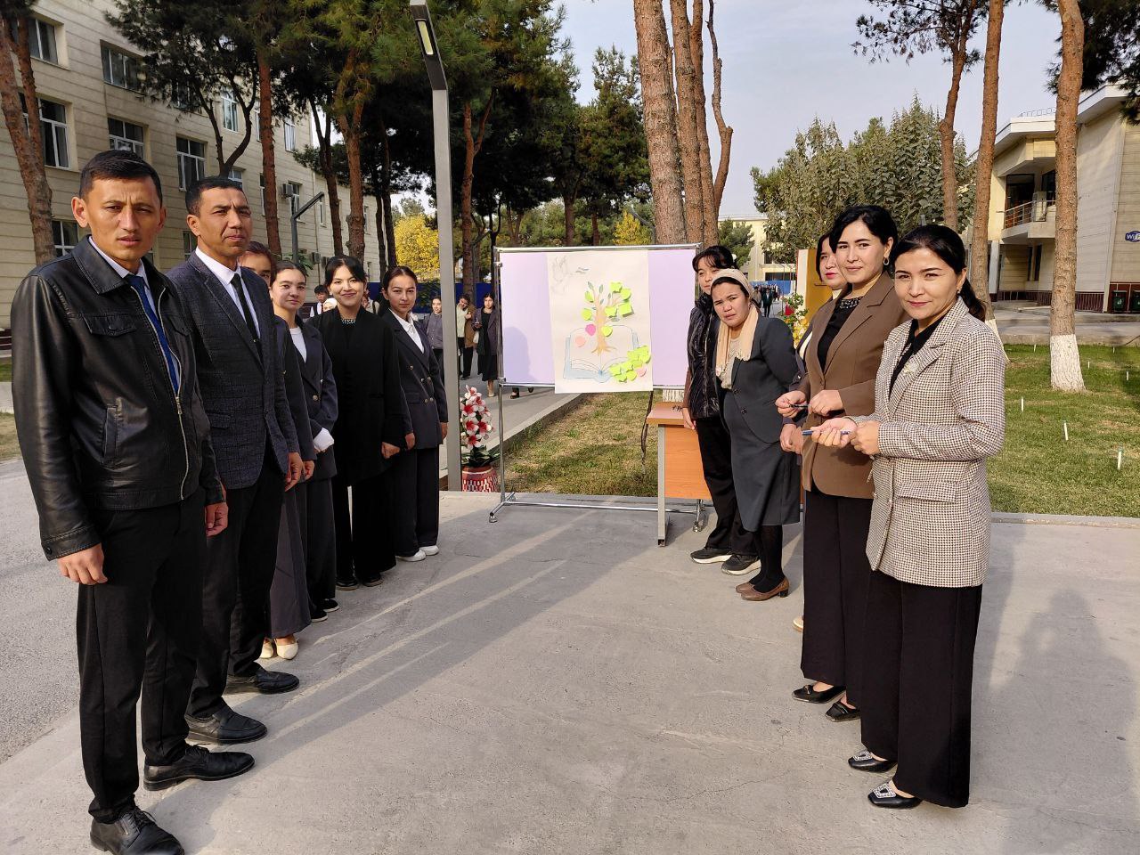 NamDPIda "Oʻzbek tili – gʻururimiz, faxrimiz va kelajagimiz" mavzusida qiziqarli chellenj oʻtkazildi