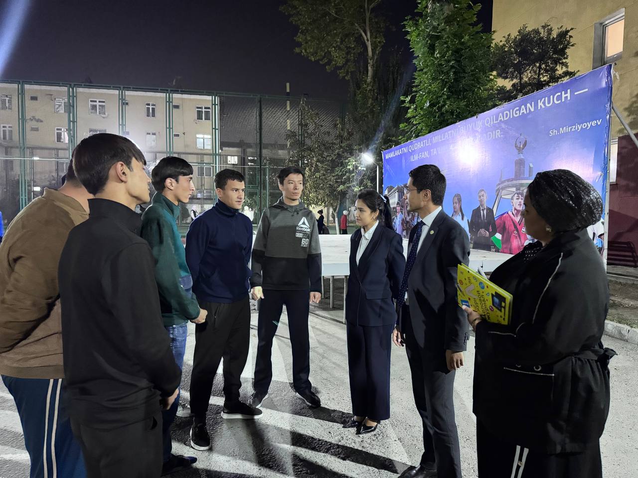 Talabalar bilan ochiq va samimiy uchrashuv