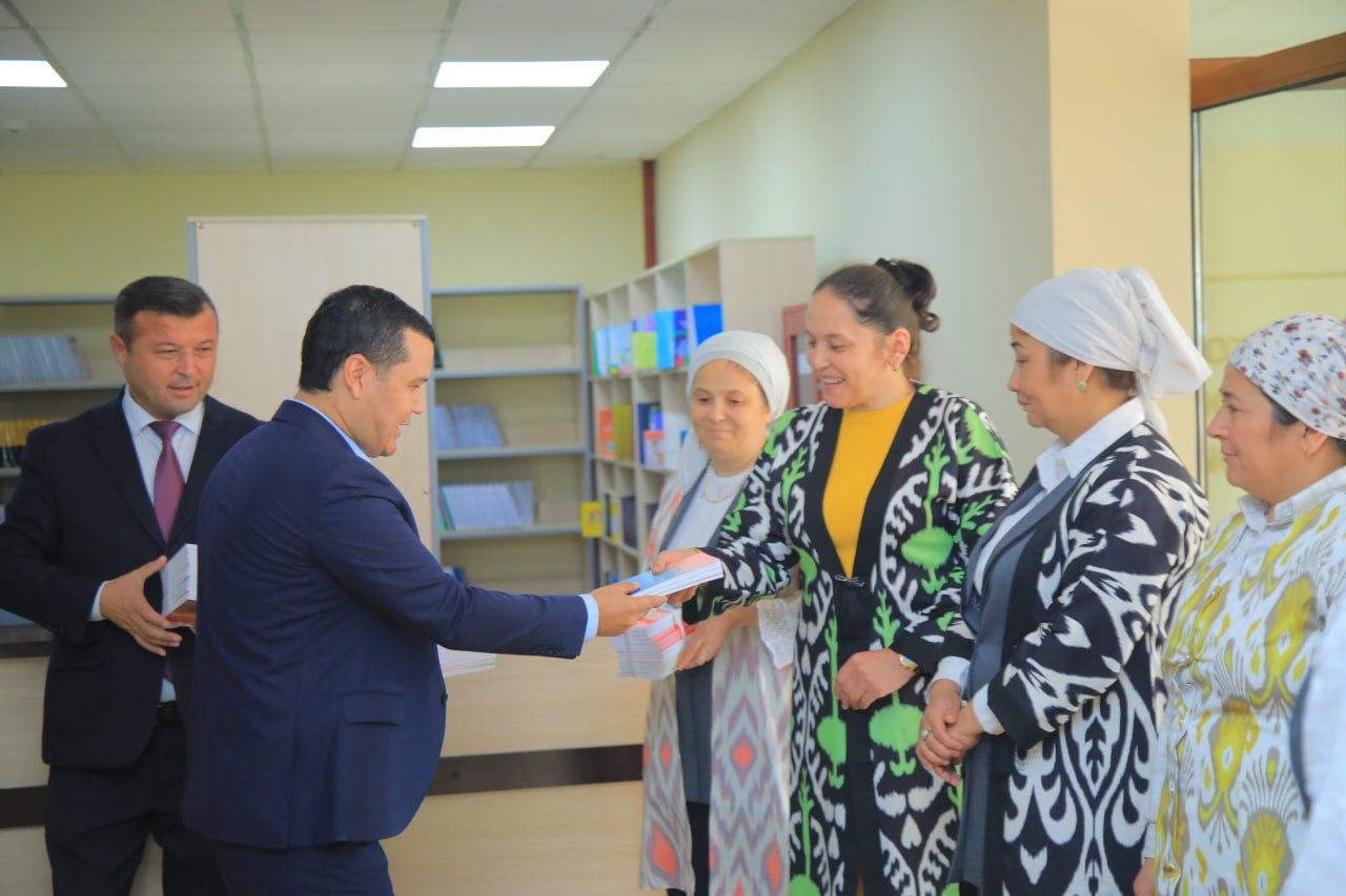 “Kitoblar karvoni” Namangan davlat pedagogika institutiga yetib keldi