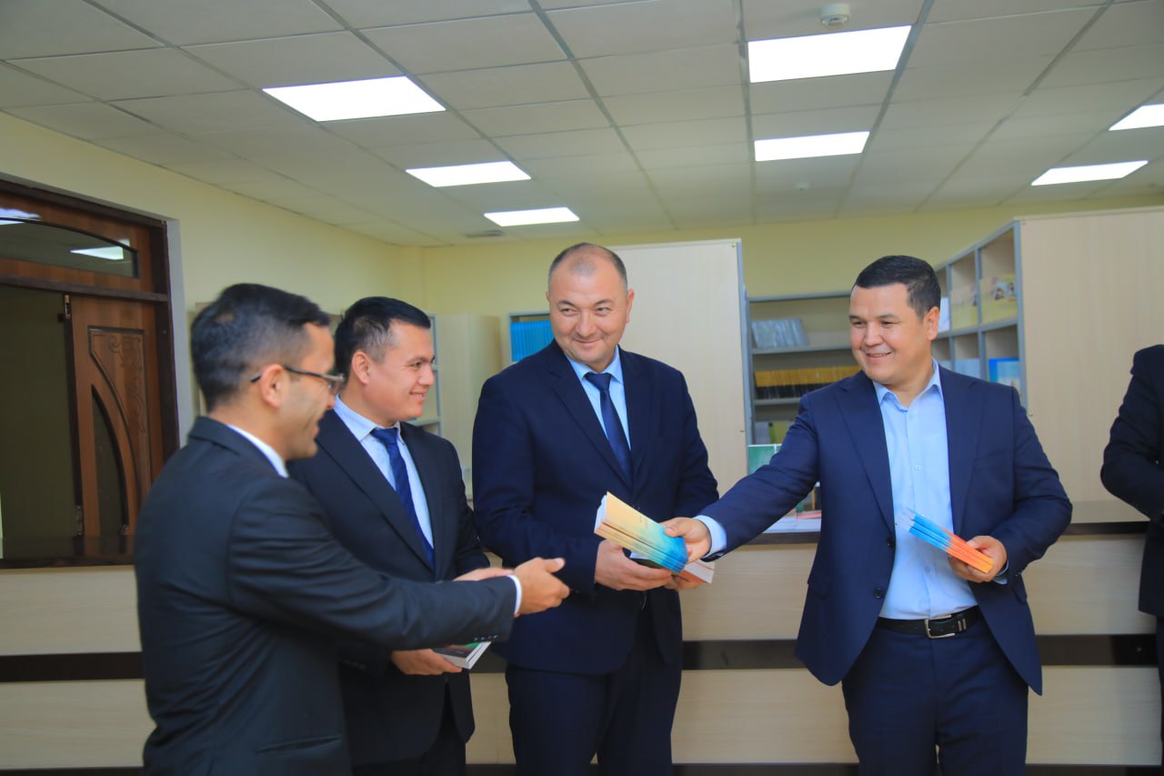 “Kitoblar karvoni” Namangan davlat pedagogika institutiga yetib keldi