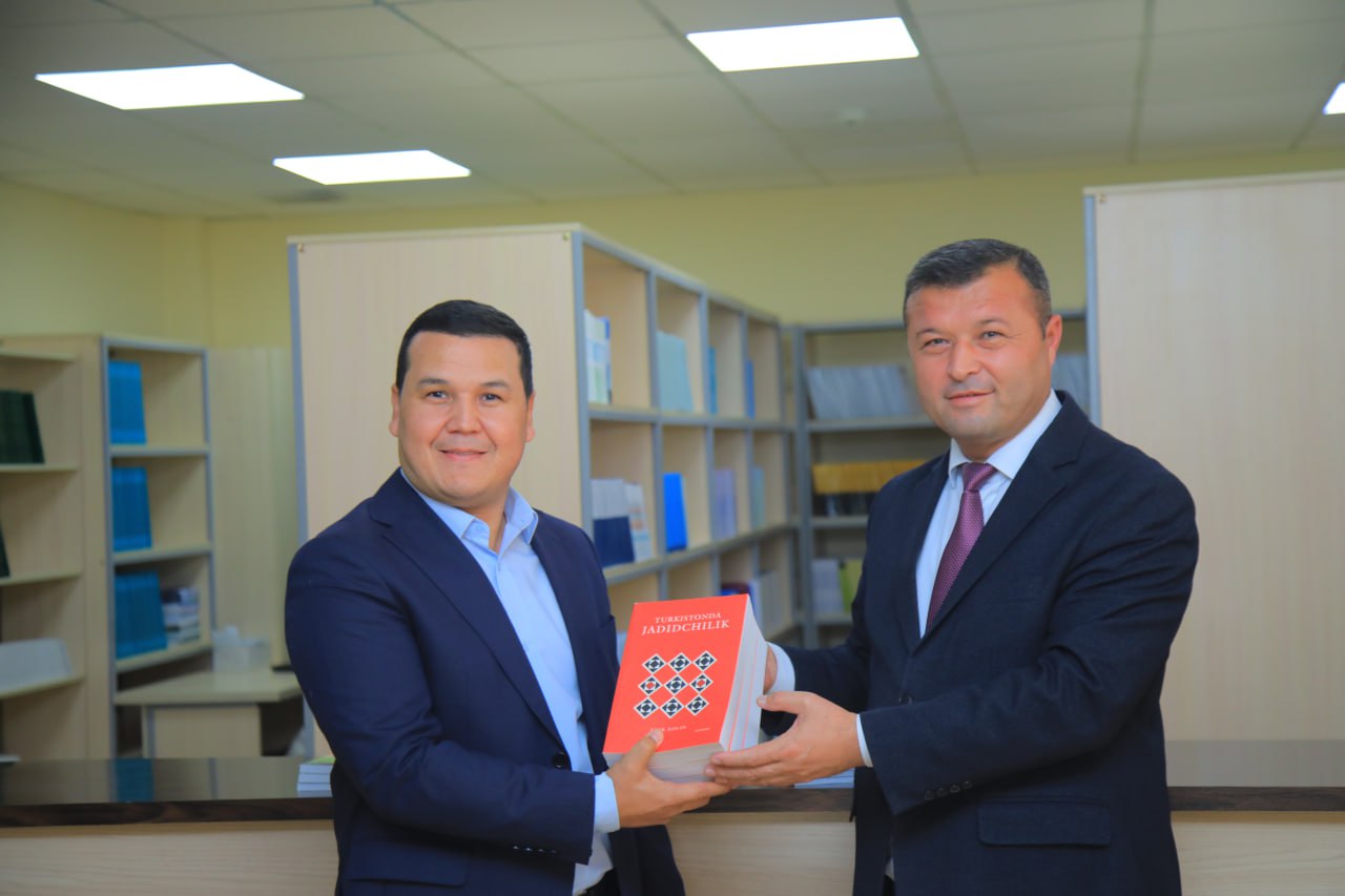“Kitoblar karvoni” Namangan davlat pedagogika institutiga yetib keldi