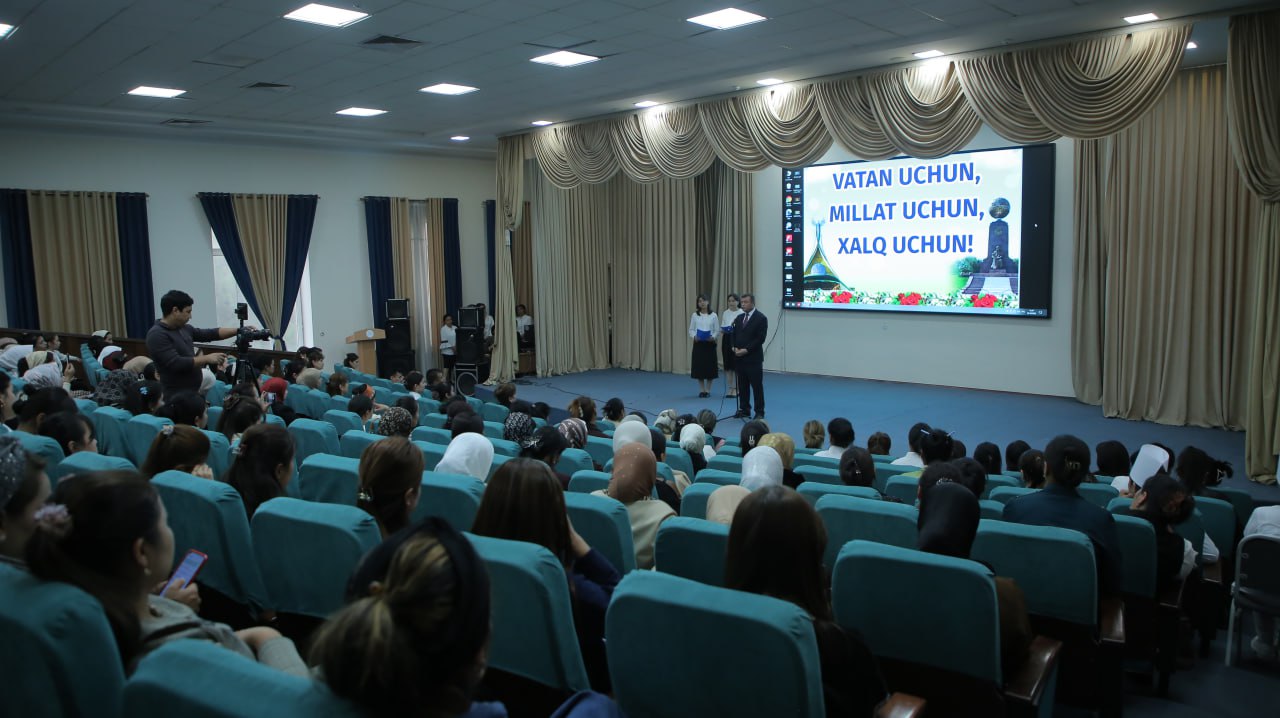 “VATAN UCHUN, MILLAT UCHUN, XALQ UCHUN!”