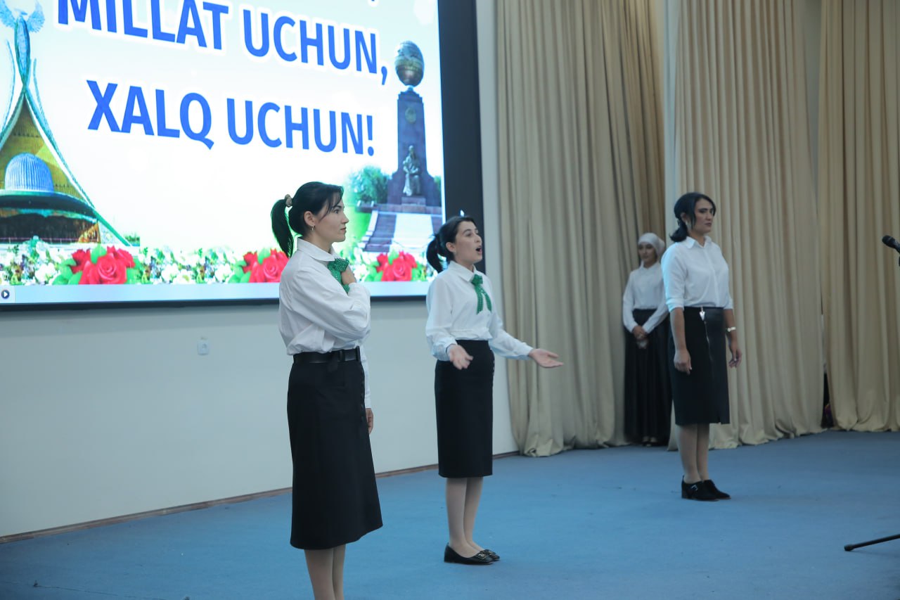 “VATAN UCHUN, MILLAT UCHUN, XALQ UCHUN!”