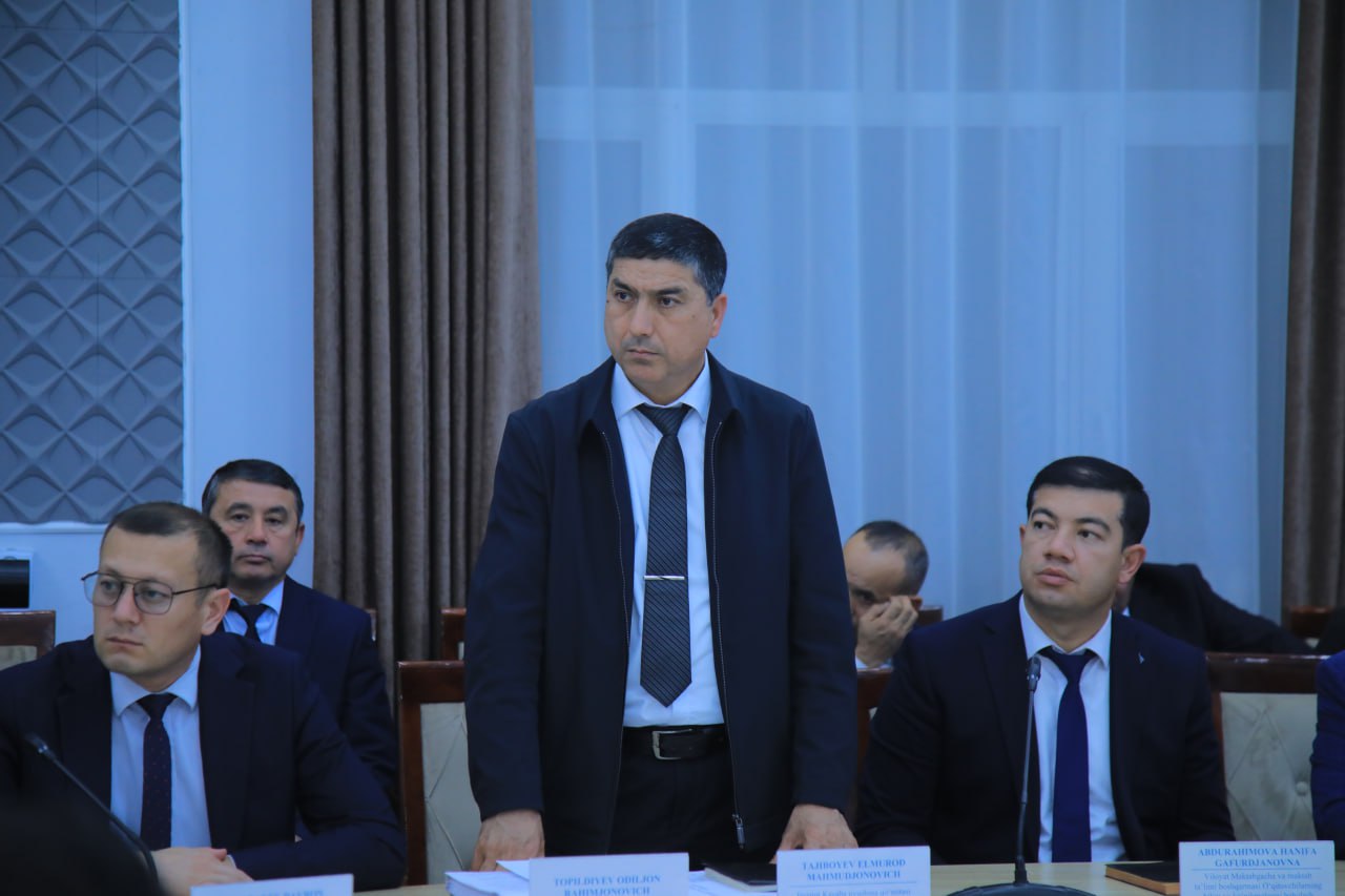 Namangan davlat pedagogika institutida navbatdagi Kengash yig‘ilishi bo‘lib o‘tdi