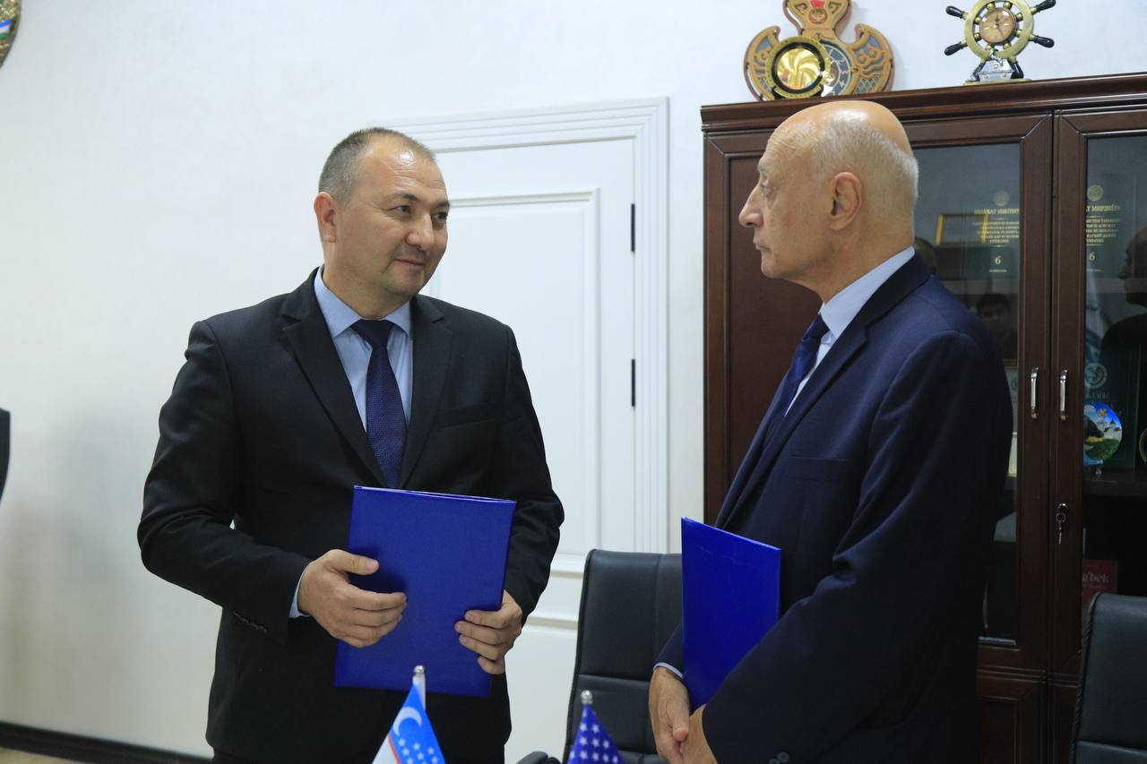 AQShlik olim Namangan davlat pedagogika instituti vakillari bilan uchrashdi