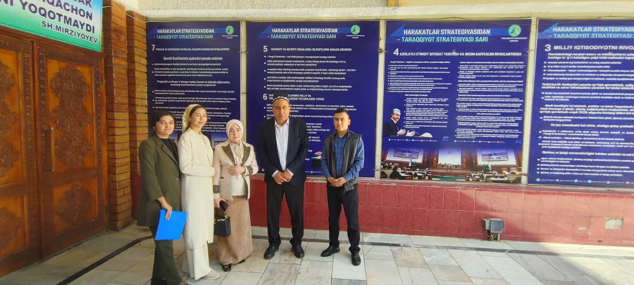 Art pedagogika kafedrasi tashabbusi bilan amaliy tashrif