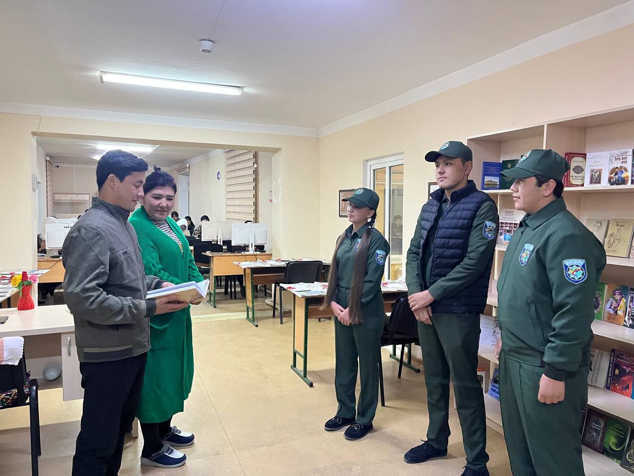 “Qalqon” jamoatchiligi guruhi xizmatda