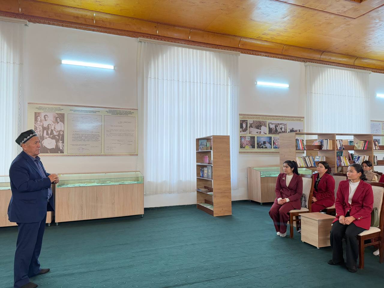 Talabalarning muzeylarga tashrifi davom etmoqda