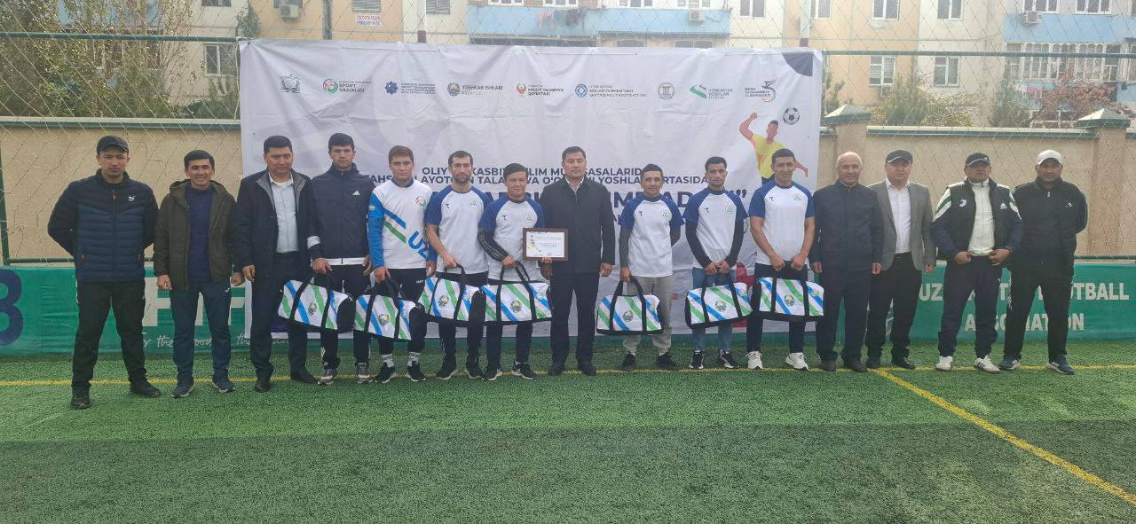 NamDPI jamoasi – “Besh tashabbus” sport musobaqalarida g‘olib!