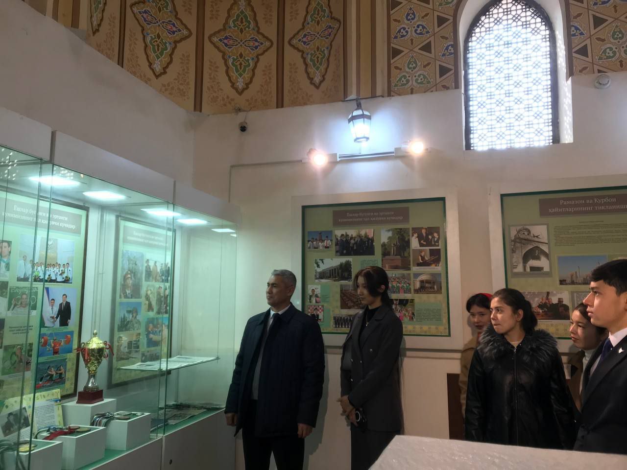 NamDPI talabalari Qatag'on qurbonlari muzeyida