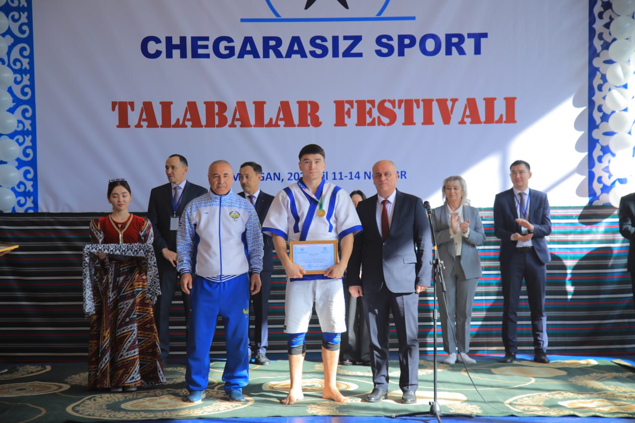 CHEGARASIZ SPORT – xalqaro talabalar festivali doirasida Kurash bellashuvlari yakunlandi!