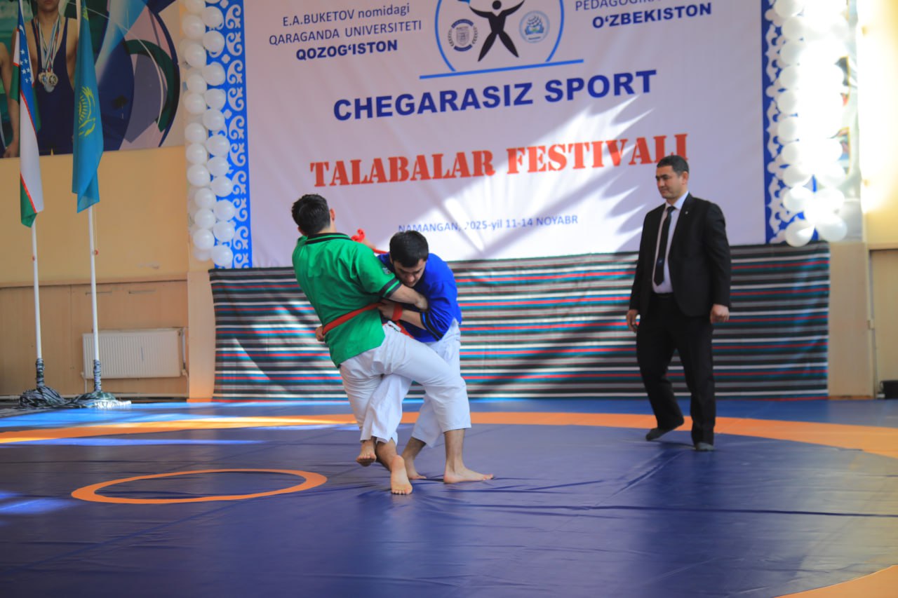 CHEGARASIZ SPORT – xalqaro talabalar festivali doirasida Kurash bellashuvlari yakunlandi!
