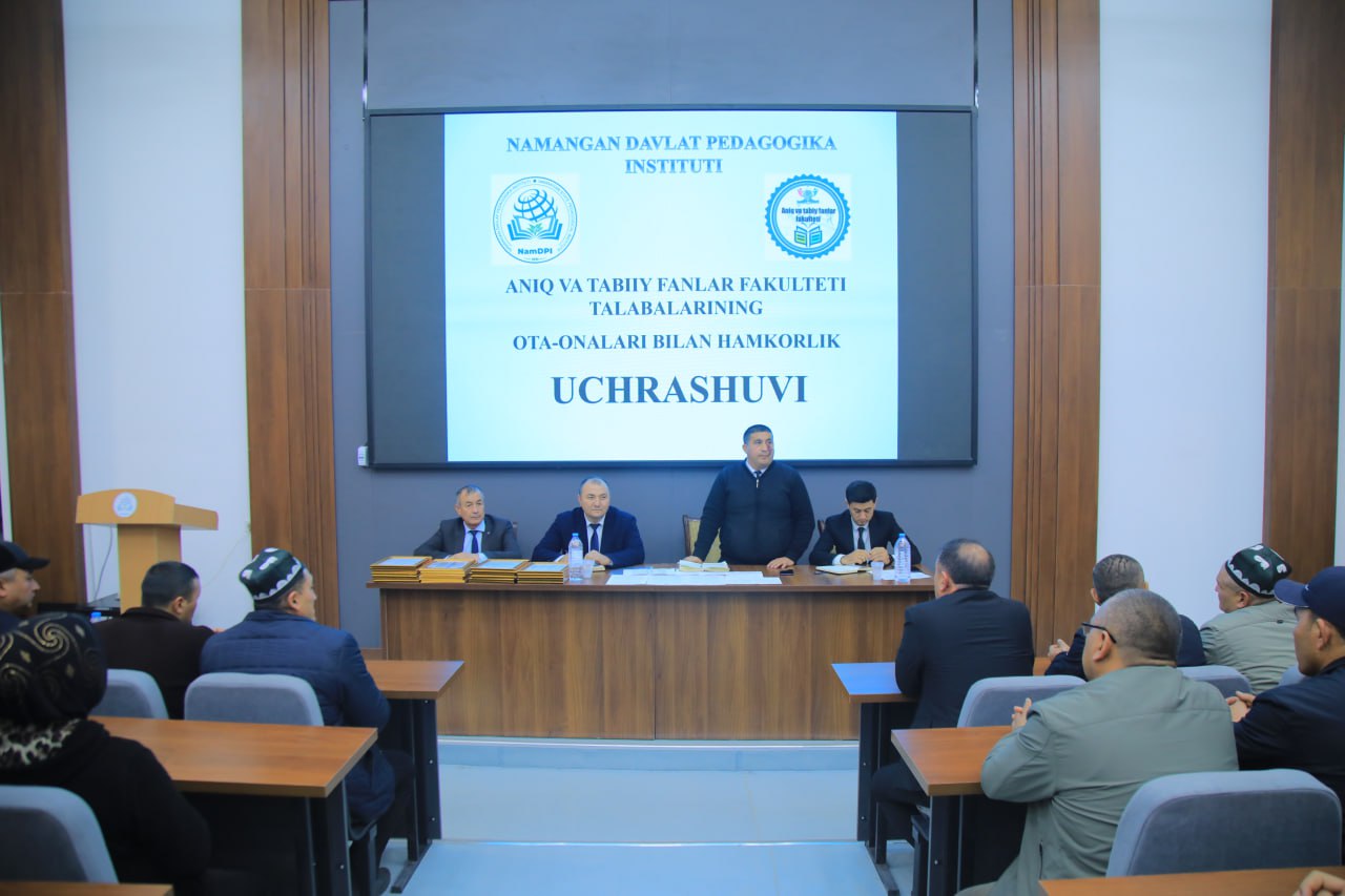 Ota-onalar bilan uchrashuv: hamkorlik va mas’uliyat yo‘lida